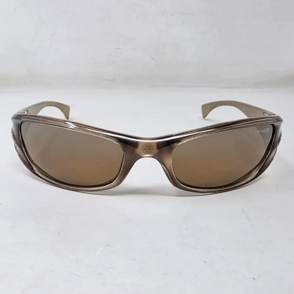 Vintage 1990s Arnette Stance Sunglasses Brown Made In Italy 4020-194/6U
